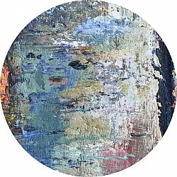 Alfombras redondeadas - Tivat (azul/multi)