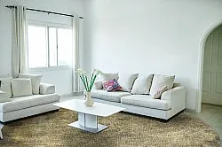 Alfombras redondeadas - Taberno (gris/beige)