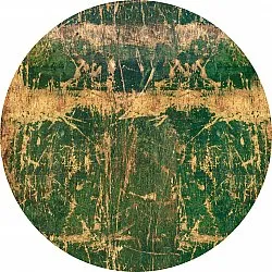 Alfombras redondeadas - Cantoria (beige/verde)