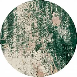 Alfombras redondeadas - Tamalous (beige/verde)