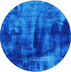 Alfombras redondeadas - Campile (azul)