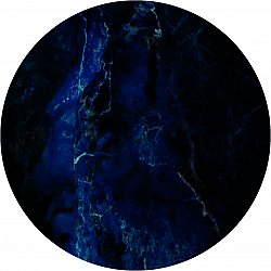 Alfombras redondeadas - Zuani (azul oscuro)
