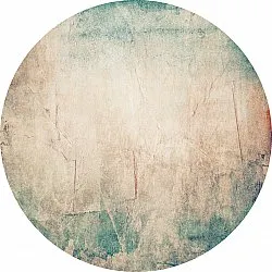 Alfombras redondeadas - Giave (beige/azul)