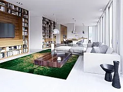 Alfombra Wilton - Positano (beige/verde)