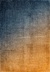 Alfombra Wilton - Librilla (marrón/azul)