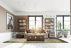 Alfombra Wilton - Taberno (gris/beige)