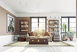Alfombra Wilton - Arriate (beige/gris)