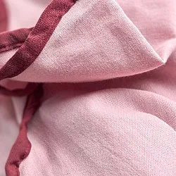 Mantel de algodón - Yrsa (rosa)
