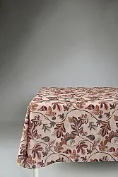 Mantel de algodón - Leonora (rojo)