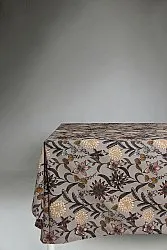 Mantel de algodón - Lotten (marrón)