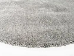 Alfombras redondeadas - Recycled PET with viscose look (gris)