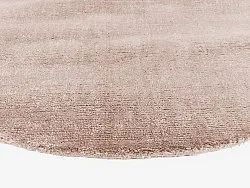 Alfombras redondeadas - Recycled PET with viscose look (marrón claro)