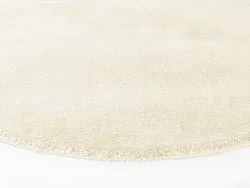Alfombras redondeadas - Recycled PET with viscose look (offwhite)