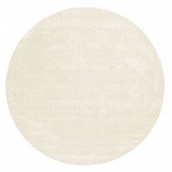 Alfombras redondeadas - Recycled PET with viscose look (offwhite)