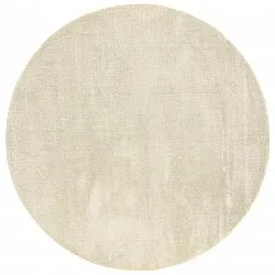 Alfombras redondeadas - Recycled PET with viscose look (mint)