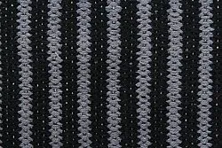 Alfombra de algodón - Eila (gris/gris-negro)