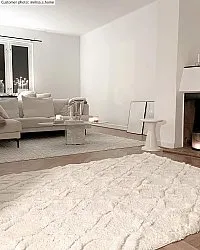 Alfombras de pelo largo - Everett (offwhite)