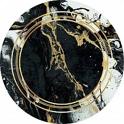 Alfombras redondeadas - Emery (negro)