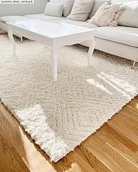 Alfombras de pelo largo - Stettin (offwhite)