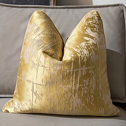 Funda de almohada - European Luxury 45 x 45 cm (oro)