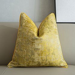 Funda de almohada - European Luxury 45 x 45 cm (oro)
