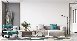 Alfombra Wilton - Branco (multi)