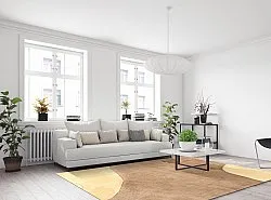Alfombra Wilton - Nisa (marrón/beige)