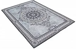 Alfombra Wilton - Amer (negro/blanco)