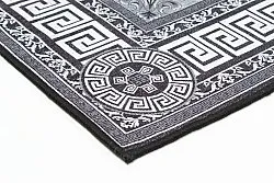 Alfombra Wilton - Amer (negro/blanco)