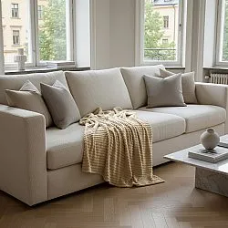 Mantas - Haines Blanket (beige)