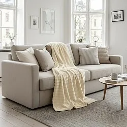 Mantas - Haines Blanket (crema)