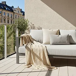 Mantas - Juneau Blanket (beige)