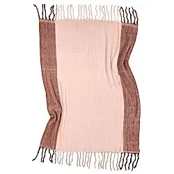 Mantas - Colcha en mezcla de lana - Carol (rosa)