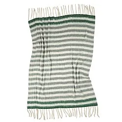 Mantas - Colcha en mezcla de lana - Monica (verde)
