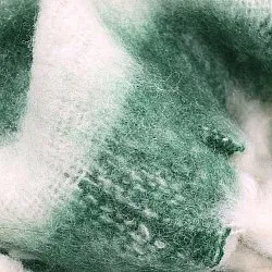 Mantas - Colcha en mezcla de lana - Monica (verde)