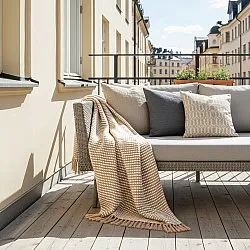 Mantas - Quebec Blanket (beige)