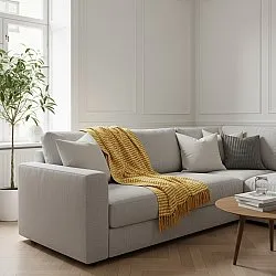 Mantas - Quebec Blanket (amarillo)