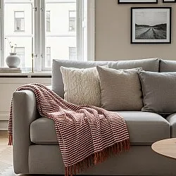 Mantas - Quebec Blanket (rojo)