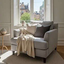 Mantas - Vanja Throw (beige)