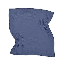 Mantas - Vanja Throw (azul oscuro)
