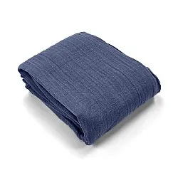 Mantas - Vanja Throw (azul oscuro)