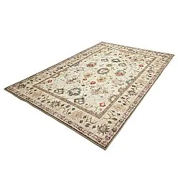 Alfombra de tejido plano - Adira (gris/rosa)