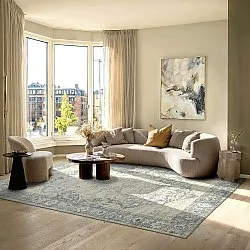 Alfombra de tejido plano - Alvand (gris)