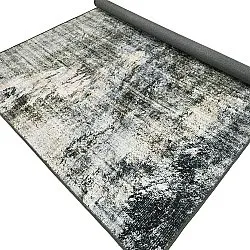 Alfombra de tejido plano - Bechar (negro/multicolor)