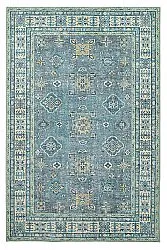 Alfombra de tejido plano - Benaluna (azul/verde)
