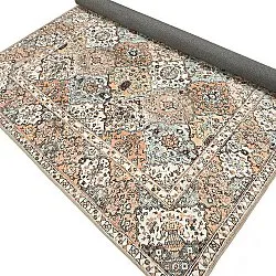 Alfombra de tejido plano - Berelina (beige/multicolor)