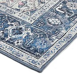 Alfombra de tejido plano - Birjand (azul)