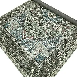 Alfombra de tejido plano - Birjand (verde)