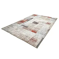 Alfombra de tejido plano - Calla (rojo)