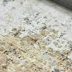 Alfombra de tejido plano - Comino (gris/multicolor)